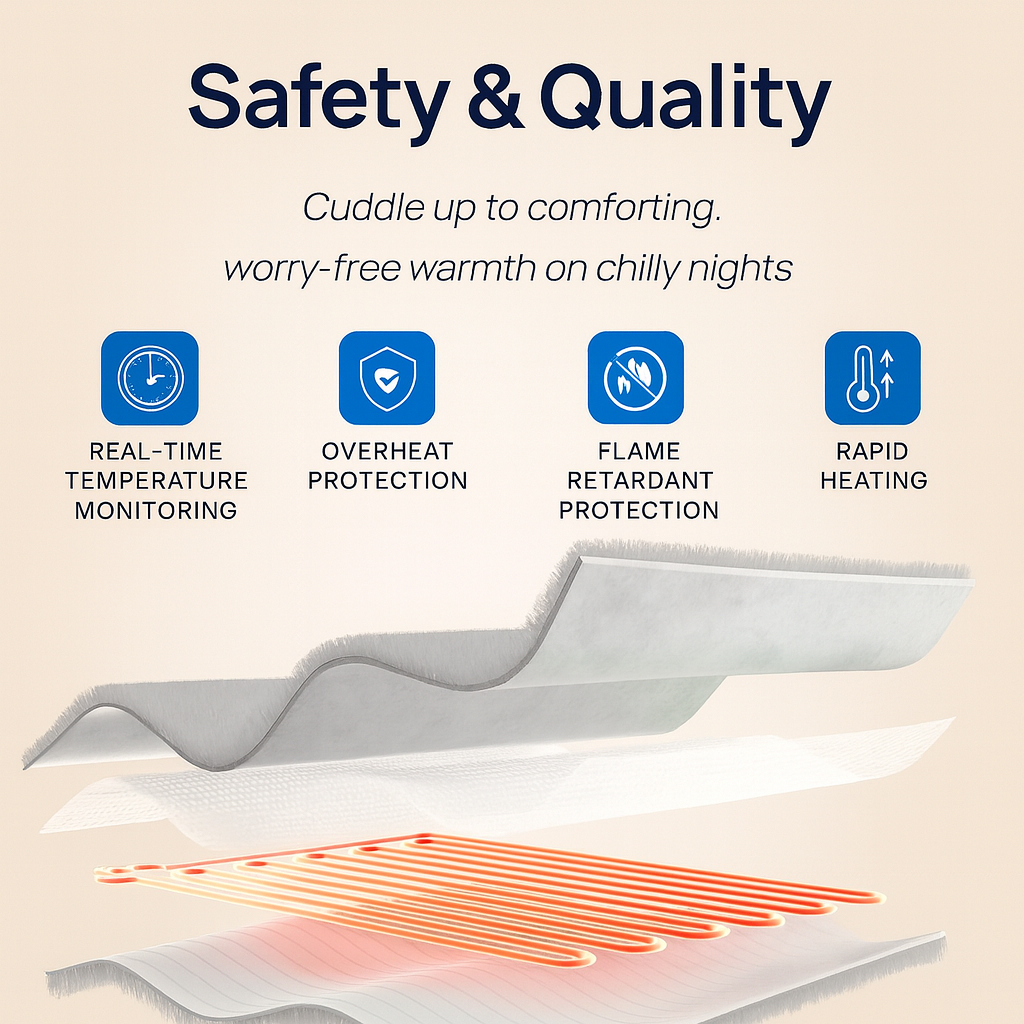 Cloudi Wearable Heated Blanket