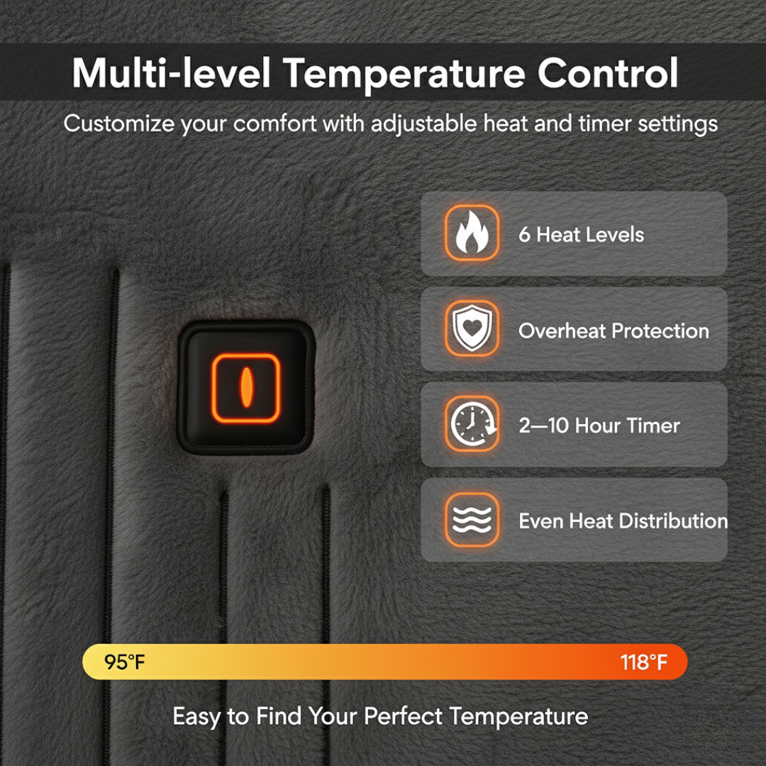 Cloudi Wearable Heated Blanket