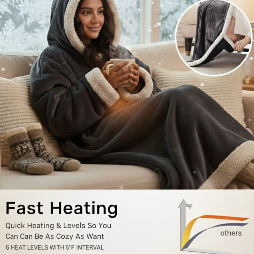 Cloudi Wearable Heated Blanket