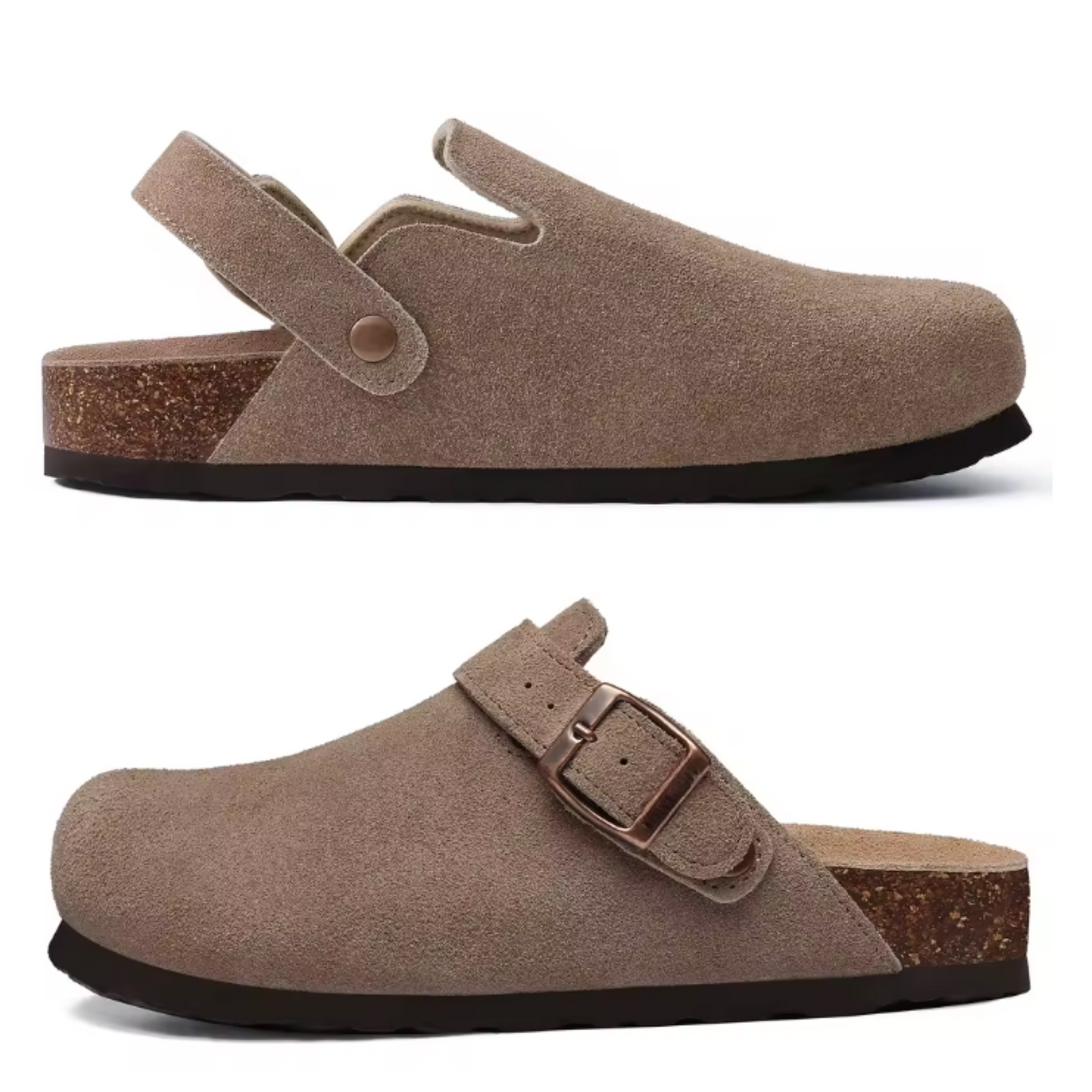 Premium Suede Clogs