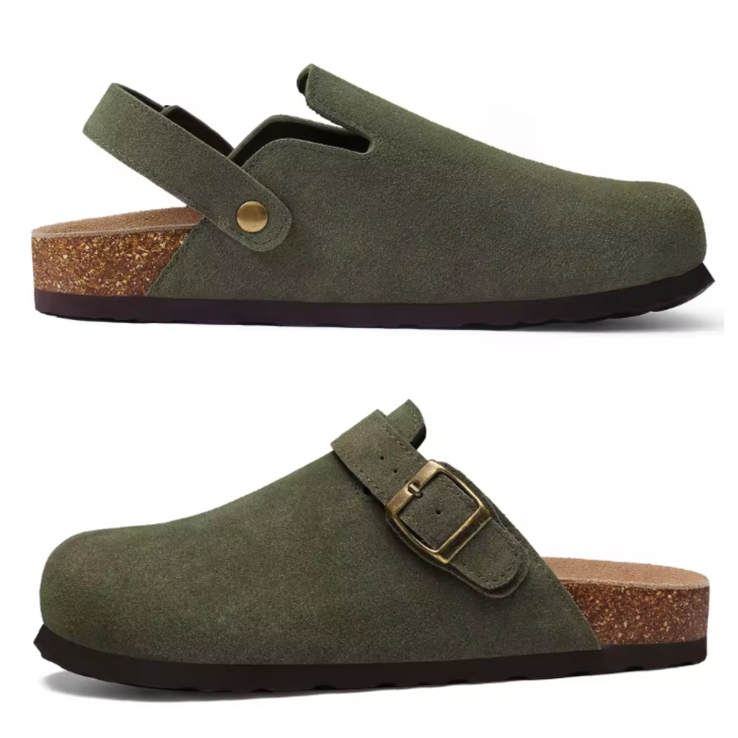 Premium Suede Clogs